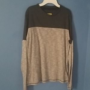 Prince and Fox Long Sleeve Grey Tee Size S
